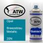 Preview: Opel, Breezeblau Metallic, 20N: 400ml Sprühdose, von ATW Autoteile West.